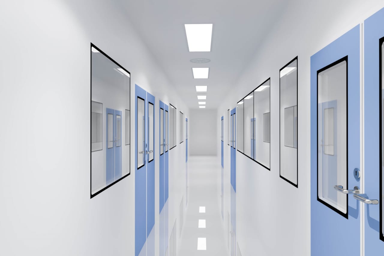 Hospitals and Diagnostics Laboratories illustration